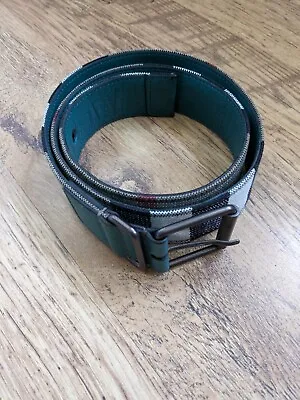 £45 • Buy Burberry Checked Belt In Size 38/95