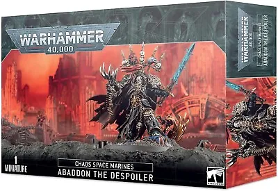 Warhammer 40k - Chaos Space Marines: Abaddon The Despoiler - Brand New • $59.50