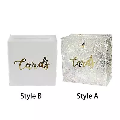 Wedding Envelope Box Greeting Card Box For Birthday Anniversary Decoration • $58.17