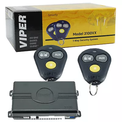 Viper 3100VX  Keyless Entry Car Alarm Security System With 2 Remotes | 3100VX • $49.95