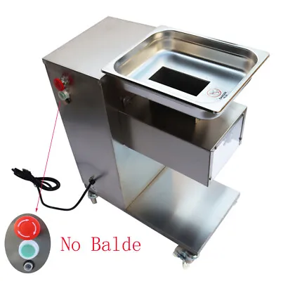 QE Commercial Meat Slicer Machine Body Full Stainless Frame No Blade With Motor • $741.65