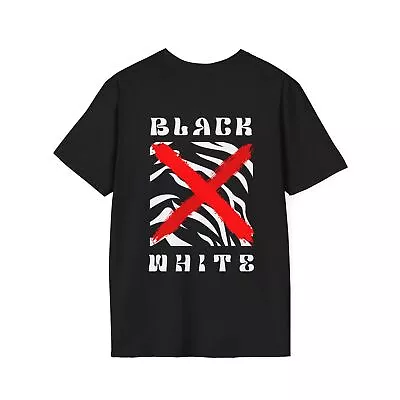 Iconic Art Basel T-Shirt -  Black X White  Shirt / 2024 Teen Designer T-Shirt • £29.26