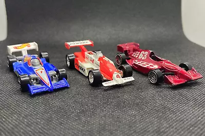 Hot Wheels Maisto HW 500 Pro Circuit Formula Fever Thunderstreak Indy Lot Of 3 • $2.25