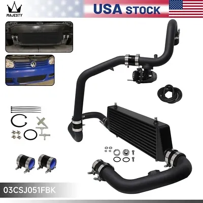 Intercooler Kit Piping + BOV For VW Jetta Golf GTI GL GLI GLS MK4 1.8T 1998-2005 • $289