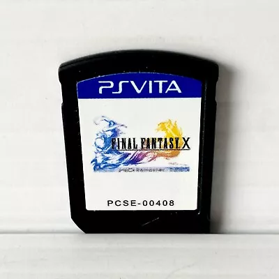 Final Fantasy X - English - Playstation PS Vita - Tested & Working • $48.88