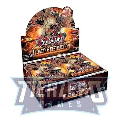 Yugioh Legacy Of Destruction Booster Box - Sealed 1st Edition PRE-SALE • £62.95