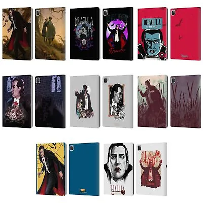 OFFICIAL UNIVERSAL MONSTERS DRACULA LEATHER BOOK WALLET CASE FOR APPLE IPAD • $34.95