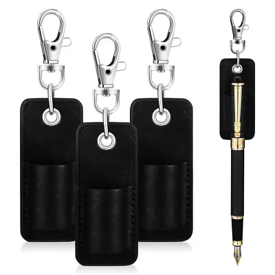  4 Pcs Lanyard Pen Holders Pocket Protector Pen Holder Keychain Pen Holder For O • £9.67