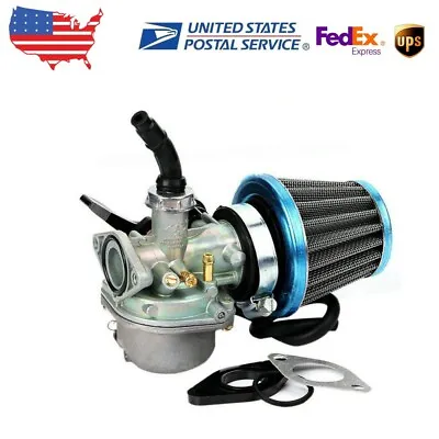 Carb Carburetor For 50cc 70cc 90cc 110cc 125cc ATV Dirt Bike Go Kart+Air Filter • $15.99