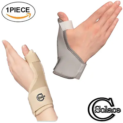 RSI Wrist And Thumb Splint Neoprene Wrist & Thumb Brace Carpal Tunnel Support SC • £14.99