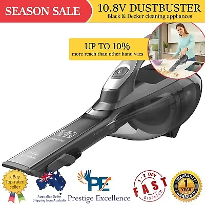 10.8V Li-Ion Cordless Dustbuster Handheld Vacuum Cleaner Portable Cyclonic Vac • $99.95