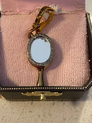 Juicy Couture VANITY MIRROR Charm Brand NEW! #YJRU1506 With Enamel On The Back • $250