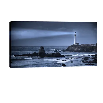 Canvas Print Painting Picture Photo Wall Art Home Decor Sea Lighthouse Large • $45.57