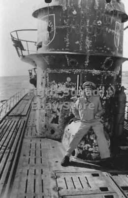 WW2 Picture Photo 1944 U-boat U-505 5859 • $6.26