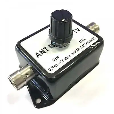 Aerial Cable Variable Attenuator - 0-20dB - Coaxial Coax RF Digital TV Freeview • £9.99