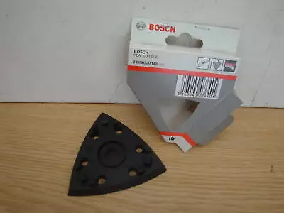 £12.89 • Buy Bosch Pda100/120e Delta Sander Hook & Loop Backing Pad 2608000149