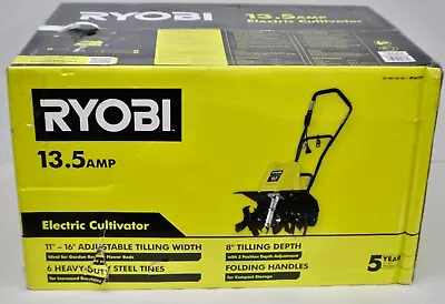 New Ryobi  Ryac701 Corded Cultivator Tiller 11 - 16  Adjustable Width 13.5 Amp • $139.99