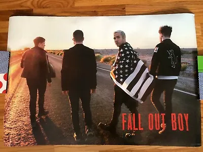  Fall Out Boy  2015  Poster 24  X 36  By Scorpio Posters. Made In USA • $58.22