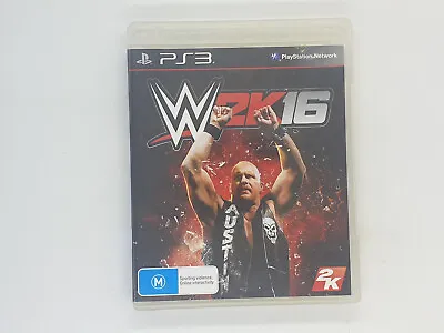 WWE 2K16 (PlayStation 3 2015) PS3 AUS PAL • $22.99