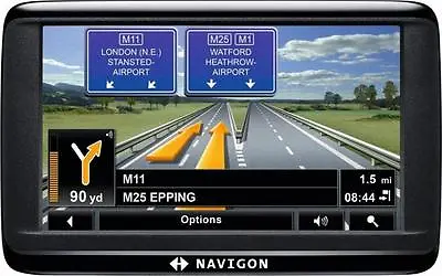 NAVIGON 40 EASY Navigation Device Europe Maps MINT CONDITION! • £33.75