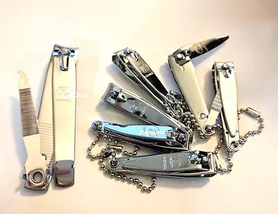 Lot Of 6 Nail Clippers + 1 Toe Nail Clipper With File And Chain • $7.69