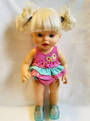 2001 Mattel Little Mommy Sweet As Me Beach Water Bathing Suit Play Doll 14  Used • $32