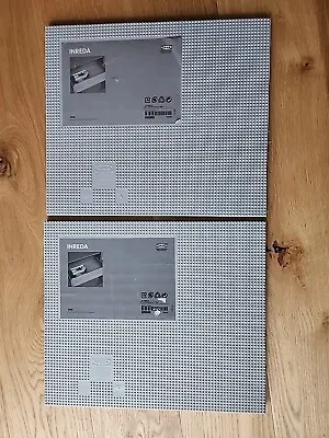 2 X IKEA Inreda DVD CD Storage Drawer Liner Besta Units READ DETAILS 101.053.70 • £23.74