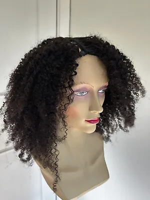 Curly Human Hair Wig • £62