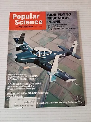 Popular Science Magazine February 1974 Side Flying Research Plane • $9.95