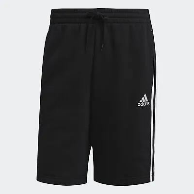 Adidas Men Essentials Fleece 3-Stripes Shorts • $23