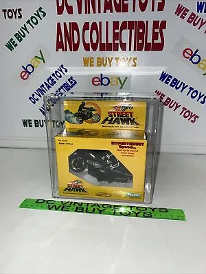 Vintage Kenner 1985 Street Hawk Motorcycle Jesse Mach Rider SEALED AFA 80+ 🔥 • $1250