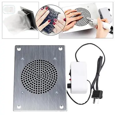 Nail Dust Collector With Collecting Bag For Nail Polishing Salon 110V US • $40.54