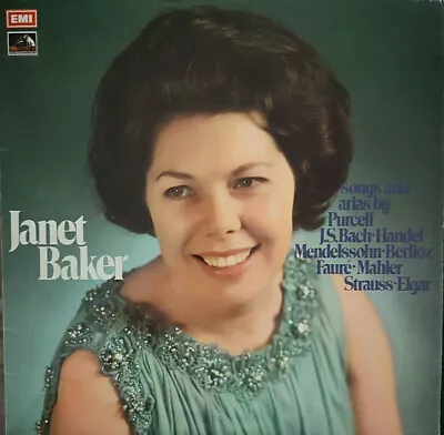 JANET BAKER :J.S. BACH-HANDEL-MENDELSSON-BERLIOZ-FAURE-MAHLER- (LP Vinyl )  • £9.99