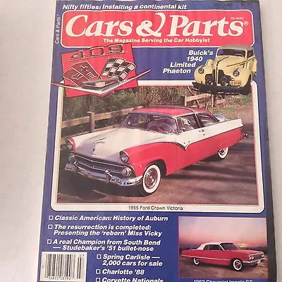 Cars & Parts Magazine 1955 Ford Crown Victoria July 1988 060817nonrh2 • $9.09