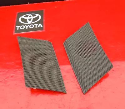 02 03 04 05 06 Toyota Camry Dash Speaker Tweeter Grill Set Pair Both Oem Gray • $24.99