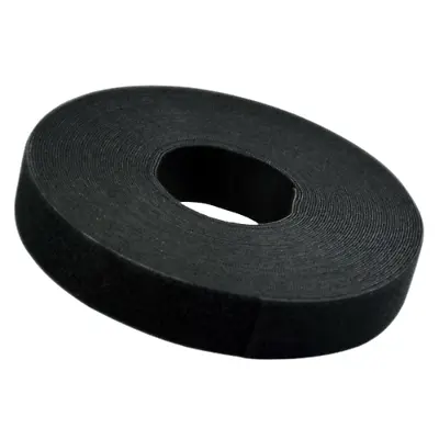 VELCRO® One Wrap Hook And Loop Double Sided Strapping  20mm X 1 Metre In Black • £5.99