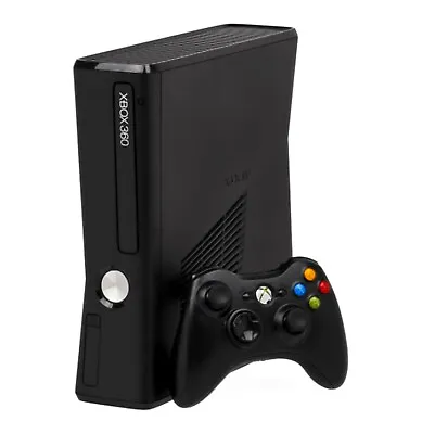 Unboxed Microsoft Xbox 360 S  250GB Black + 3 Controlers + Games • £175