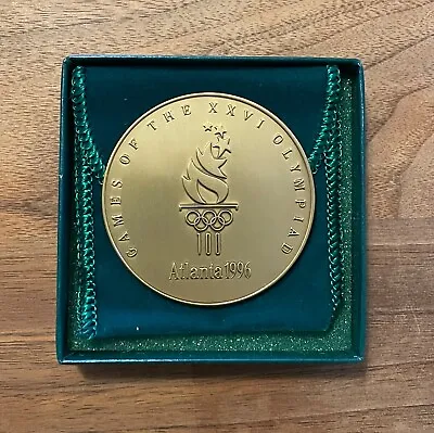 $60 • Buy 1996 Atlanta Olympic Participation Medal And Box
