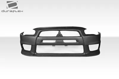 Duraflex Evo X V3 Front Bumper Cover - 1 Piece For Lancer Mitsubishi 08-17 Edpa • $553