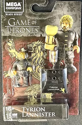 NEW Mega Construx GAME OF THRONES Black Series: 15pc TYRION LANNISTER 1.5 Figure • $30.34