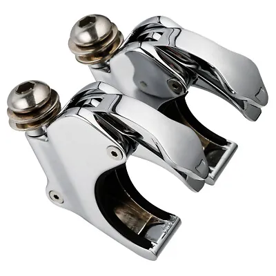 $33.45 • Buy 49mm Windshield Clamps For Harley 2006-Up Dyna 02-10 VROD VRSCA 2016 UP XL1200X
