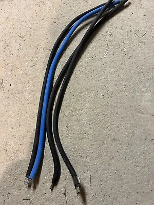 Set Of 35mm2 Flexible Cable Black Blue 3 Phase Neutral Approx 1m Of Each H07 • £25