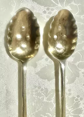 Silverplate Spoons 2 Mappin & Webb Berry  Beautiful Elegant  Vintage • $25