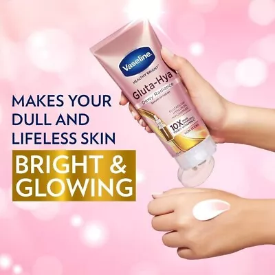 Vaseline Healthy Bright Gluta-Hya Serum Burst Lotion Dewy Radiance 200ml • $19.79