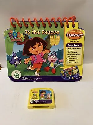 My First Leap Pad Leap Frog 🐸 Book And Cartridge Nick Jr Dora The Explorer (14) • £6