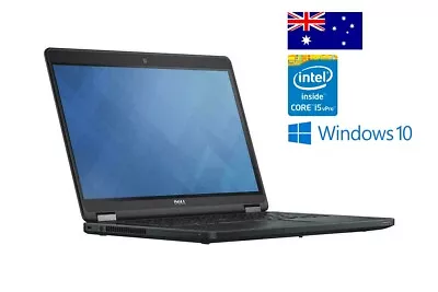 DELL LATITUDE E5450 14  CORE I5 5300U 8GB 128GB SSD WINDOWS 10 LAPTOP PC • $275