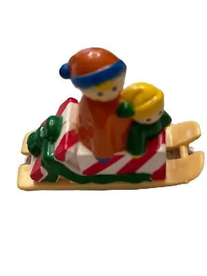 Mr. Christmas Santa's Ski Slope Kids In Present On Sled Replacement Piece • $7