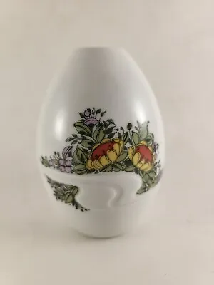 Vintage German Vase Rosenthal Ornate Flower Design Signed & Stamped Euro Import • $19.99