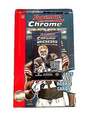 2005 Bowman Chrome HOBBY Pack Look4 Aaron Rodgers Rookie RC Refractor AUTO 1/box • $47.66