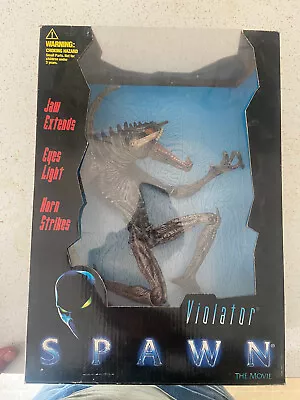 Spawn The Movie Violator Ultra Action Figure 1997 Lights Horn Strike Jaw Moves • $32